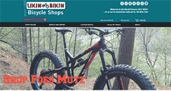 Desktop Screenshot of likinbikin.com
